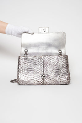 Soho Tassel Python Leather Medium Flap Bag - #9