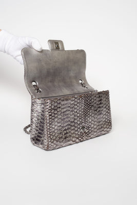 Soho Tassel Python Leather Medium Flap Bag - #5