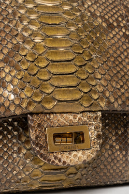2.55 Reissued Python Leather Handbag - #15