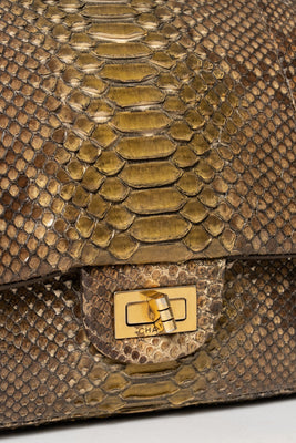 2.55 Reissued Python Leather Handbag - #11