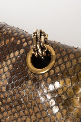 2.55 Reissued Python Leather Handbag - #17