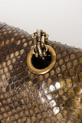 2.55 Reissued Python Leather Handbag - #12