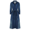 ELV Denim Dark Blue Match Denim Dress