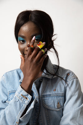 ELV Denim Mid/ Light Blue Jacket - #3