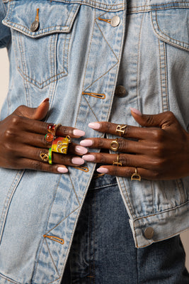 ELV Denim Mid/ Light Blue Jacket - #2