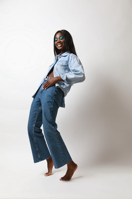 ELV Denim Mid/ Light Blue Jacket - #4