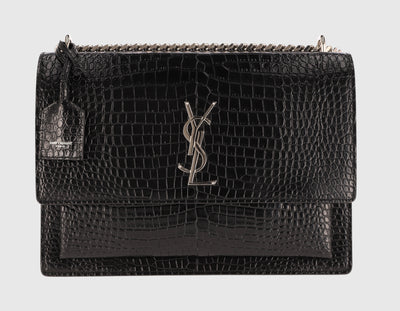 Saint Laurent Paris Croc Embossed - #1