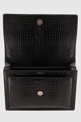Saint Laurent Paris Croc Embossed - #6