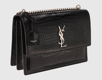 Saint Laurent Paris Croc Embossed - #3