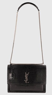 Saint Laurent Paris Croc Embossed - #4