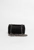 Satin Square Quilted Lipstick Charm Mini Flap Bag - #2