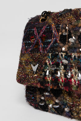Tweed and Jeweled Lesage Reissue Flap Bag (Limited Edition) - #6