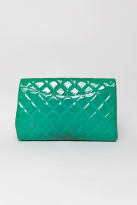Quilted Patent Leather Classic Jumbo Double Flap Bag - #2