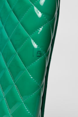 Quilted Patent Leather Classic Jumbo Double Flap Bag - #7