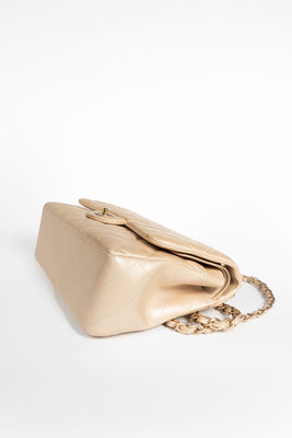 Metallic Quilted Lambskin Classic Double Flap Bag - #3