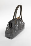 secondary Analeena Crocodile Leather Handbag