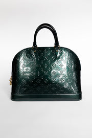 Monogram Vernis Alma GM Hand Bag (Chain Included)