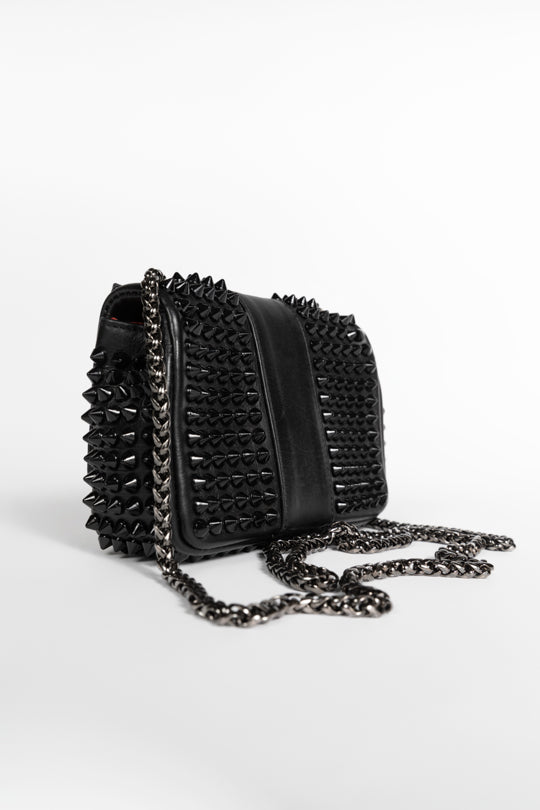 Sweet Charity Crossbody Spiked Leather Mini Handbag