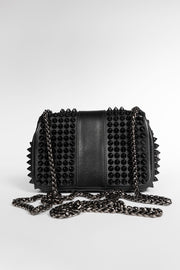 Sweet Charity Crossbody Spiked Leather Mini Handbag