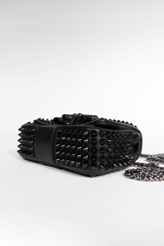 Sweet Charity Crossbody Spiked Leather Mini Handbag