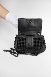 Sweet Charity Crossbody Spiked Leather Mini Handbag