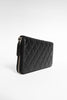 Classic Flap Caviar Quilted Leather Yen Wallet - #6