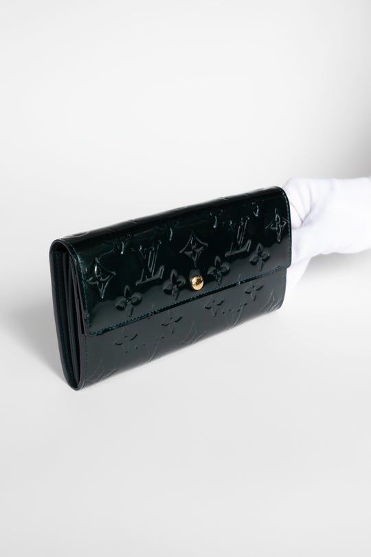 Nuit Monogram Vernis Sarah Wallet