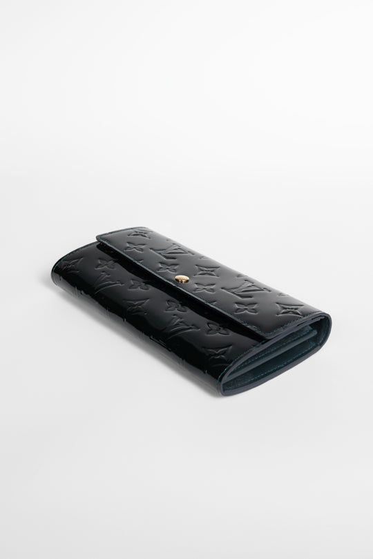 Nuit Monogram Vernis Sarah Wallet