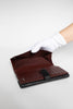 Gusset Flap lambskin Quilted Leather Wallet - #6