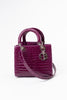 Lady Dior Exotic Crocodile Leather Handbag - #1
