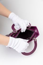 Lady Dior Exotic Crocodile Leather Handbag