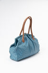 secondary Analeena Ostrich Leather Tote Bag