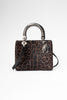 Lady Dior Leopard Print Ponyhair Bag - #1