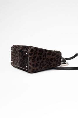 Lady Dior Leopard Print Ponyhair Bag - #6