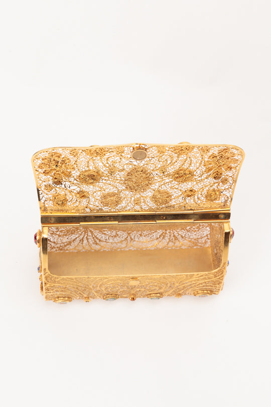 Brass Filigree Small Miss Sicily Bag ( Fall/Winter 2014)