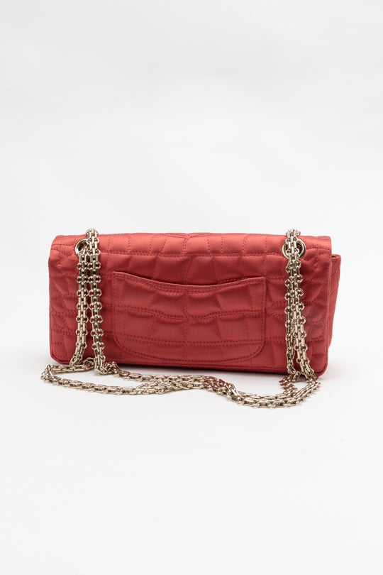 Satin Croc Reissue 2.55 Flap Shoulder Bag ( Fall/Winter 2007 Runway)
