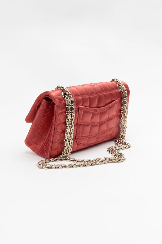 Satin Croc Reissue 2.55 Flap Shoulder Bag ( Fall/Winter 2007 Runway)
