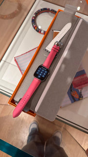 Hermes Barbie Apple Watch Strap (Single)