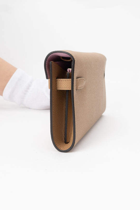 Kelly Epsom Classique to go Wallet (Brand New)