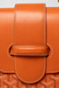 Saigon MM Structured Top Handle Orange Bag - #3