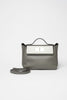 Gris Pearl Togo Calf/Crocodile Leather Kelly Bag (Brand New) - #1