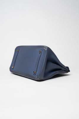 Dark Blue Togo Birkin Bag - #26