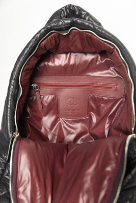 Chanel Quilted Nylon and Leather Coco Cocoon Black Backpack - #7