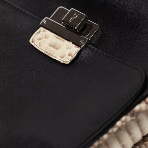 Diorling Python Leather Shoulder Bag