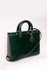 Lady Dior emerald green crocodile bag - #1