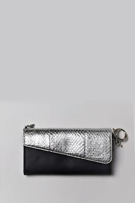 Dior python and satin wallet - #1