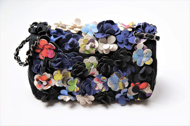 Chanel Classic Floral Crossbody Flap Bag
