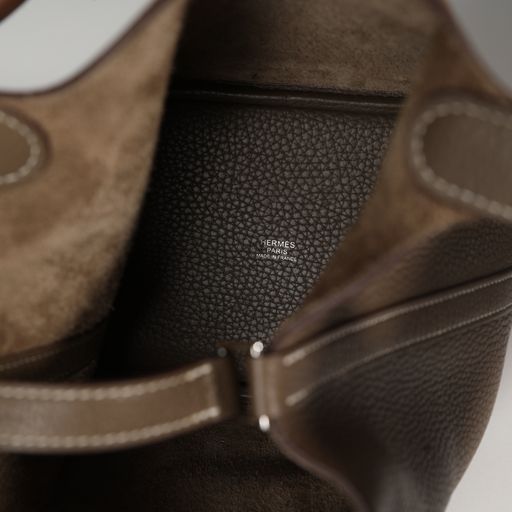 Hermes Picotin Etoupe Leather Hand