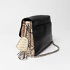 secondary Diorling Python Leather Shoulder Bag