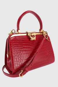 Kwanpen Crocodile Leather Handbag - #8